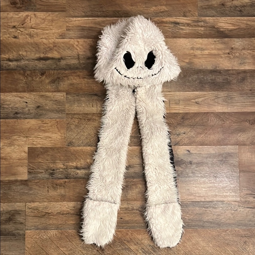 Jack Skellington Scarf with hood and pockets